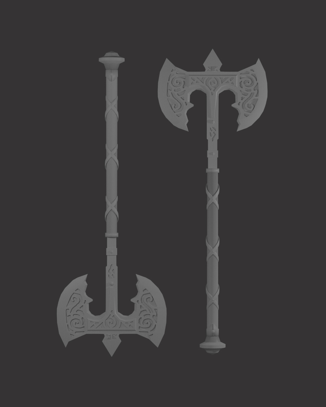 ArtStation - Battle Axe