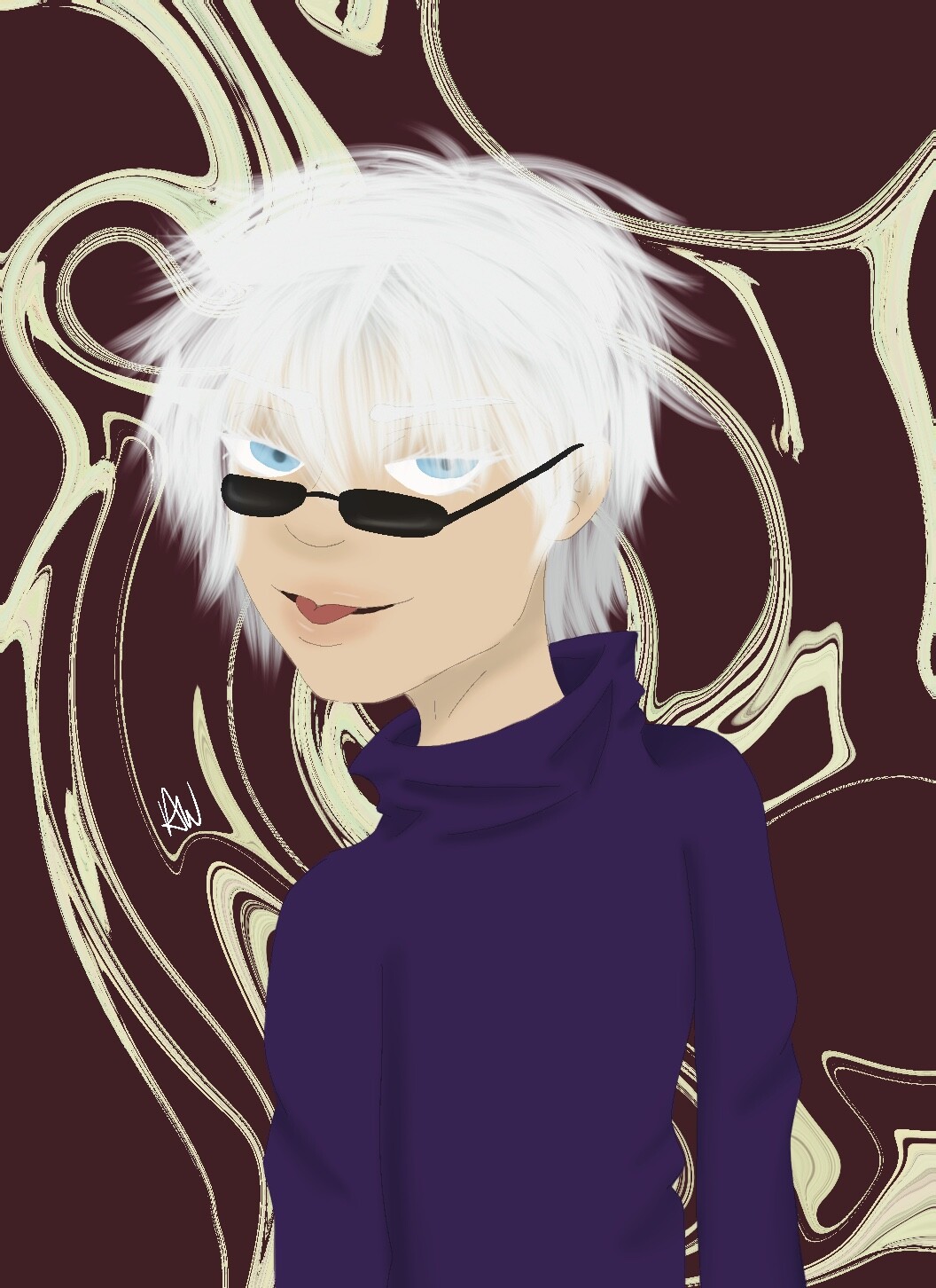 satoru gojo fan art