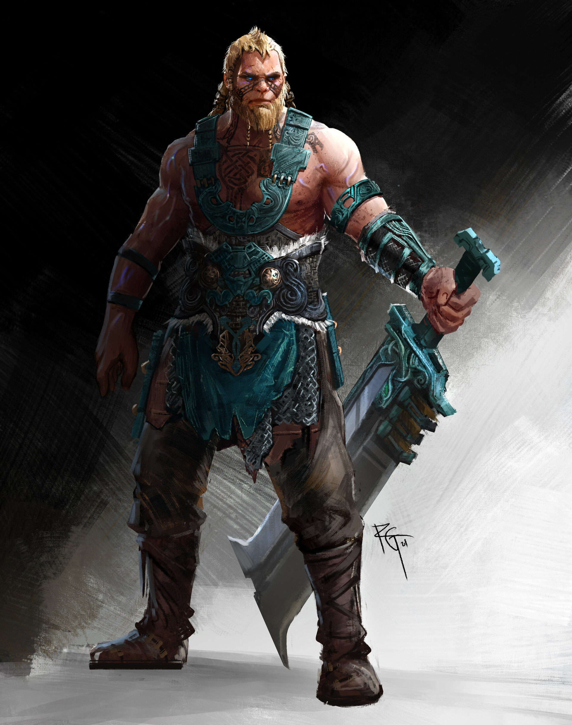 ArtStation - Thor (God of War: Ragnarok)