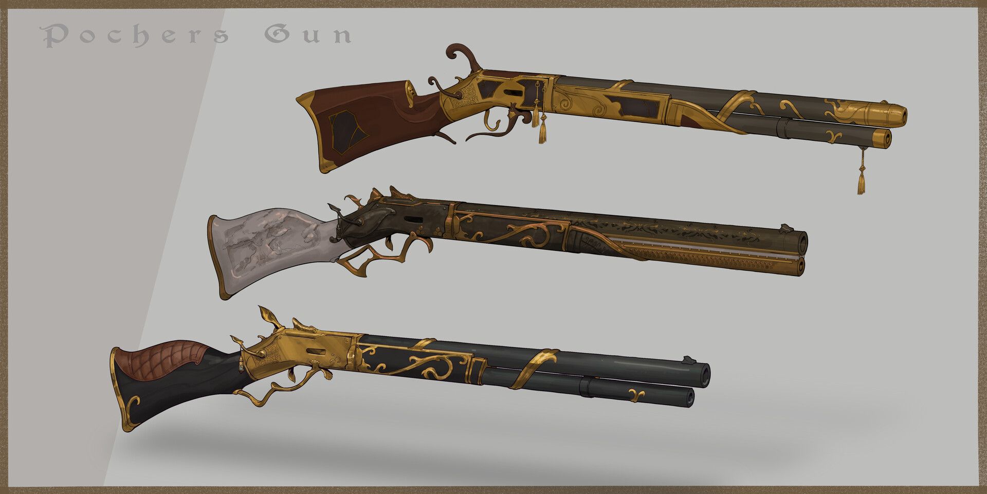 ArtStation Poachers Rifle