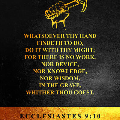 Abconcepts ecclesiastes 9 10 saatchi small
