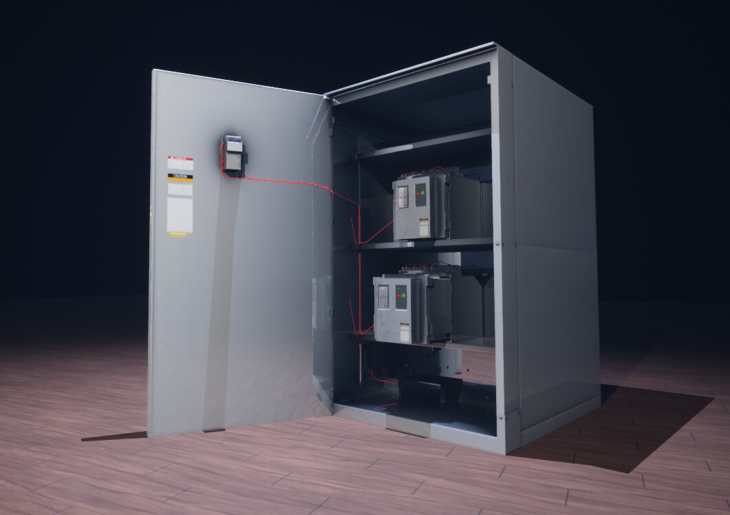 ArtStation Electrical Transformer Box