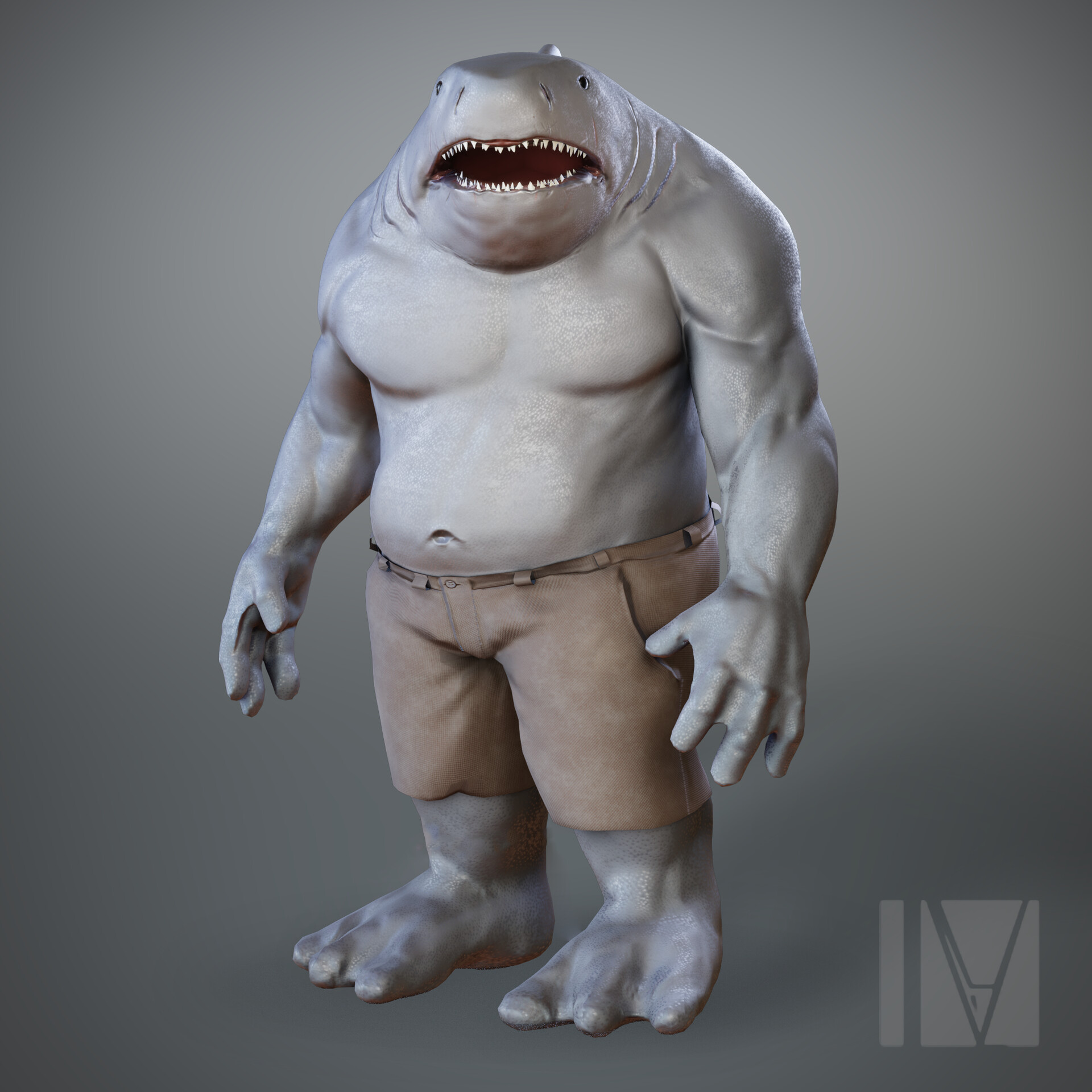 ArtStation - Shark Rigged and Animation in Blender