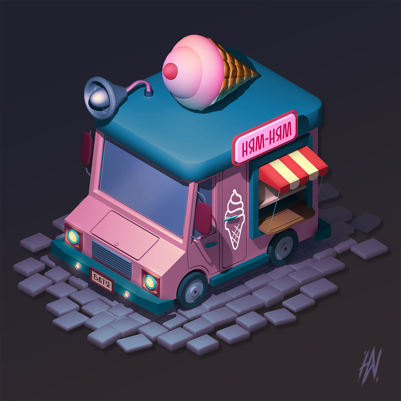 ArtStation Sweety Car