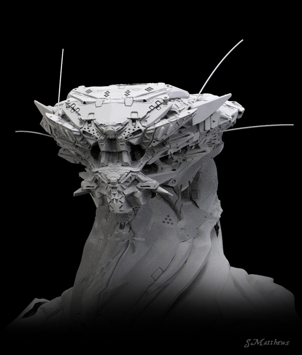 ArtStation Zbrush Hard Surface Sketch