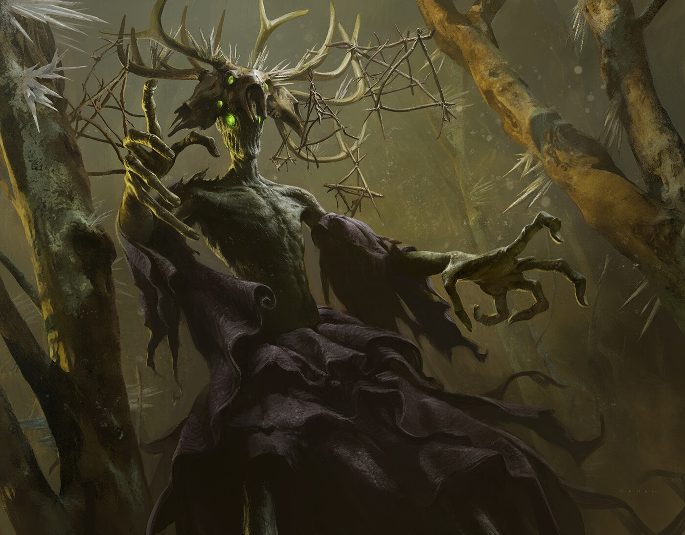 Old Stickfingers for Magic: the Gathering's Innistrad: Midnight Hunt!!