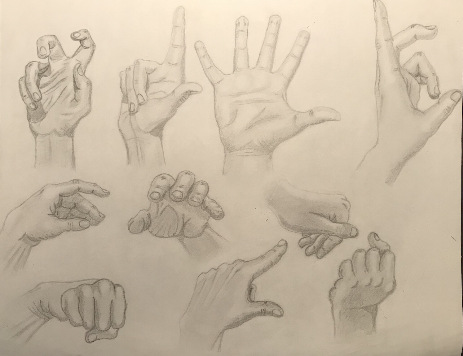 ArtStation - Hand Study