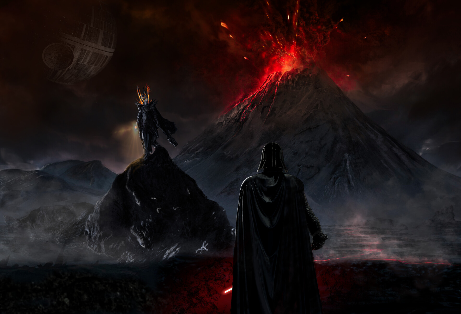 Darth Vader Vs Sauron