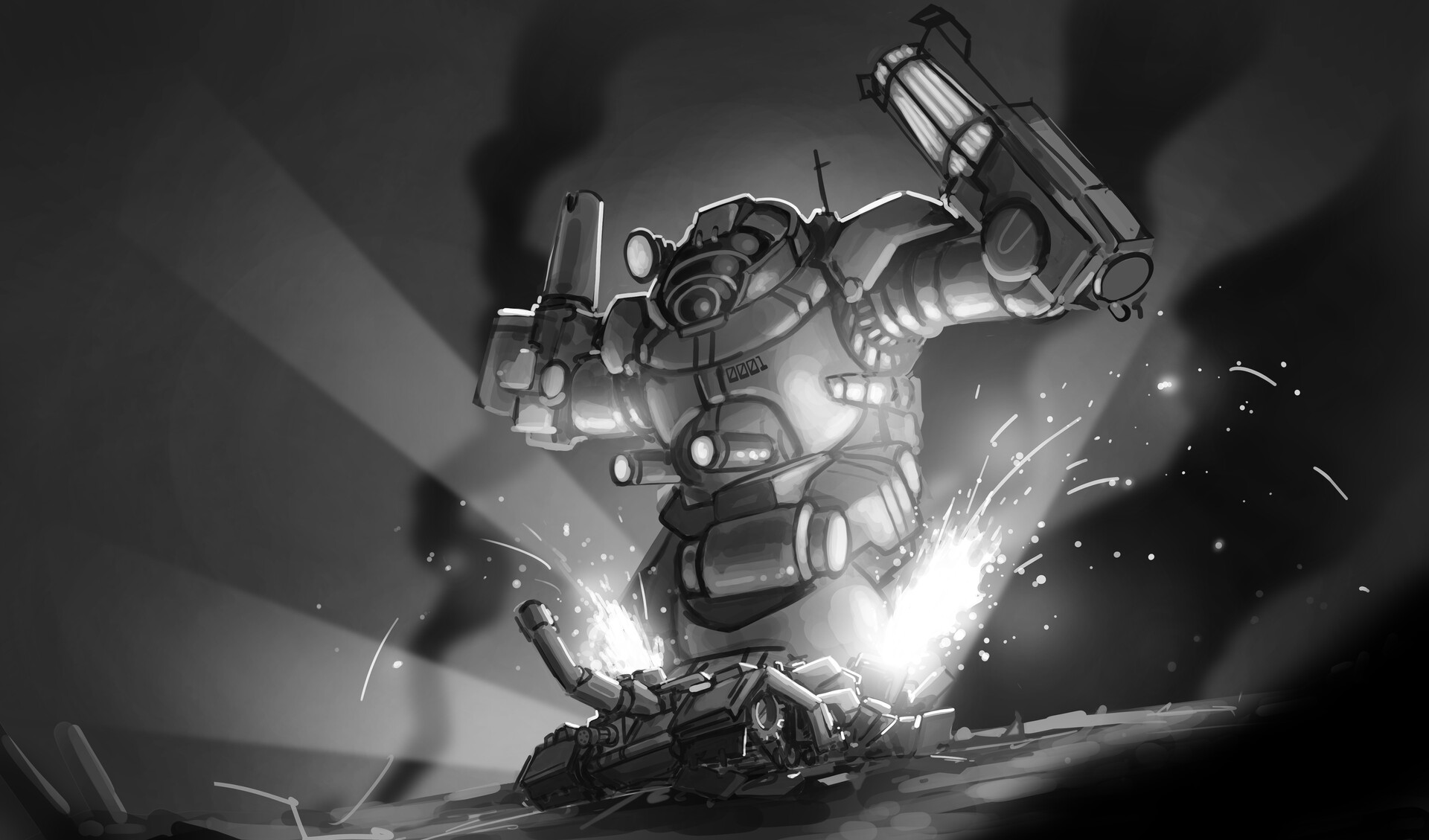 ArtStation - Tex Talks Battletech - Mackie