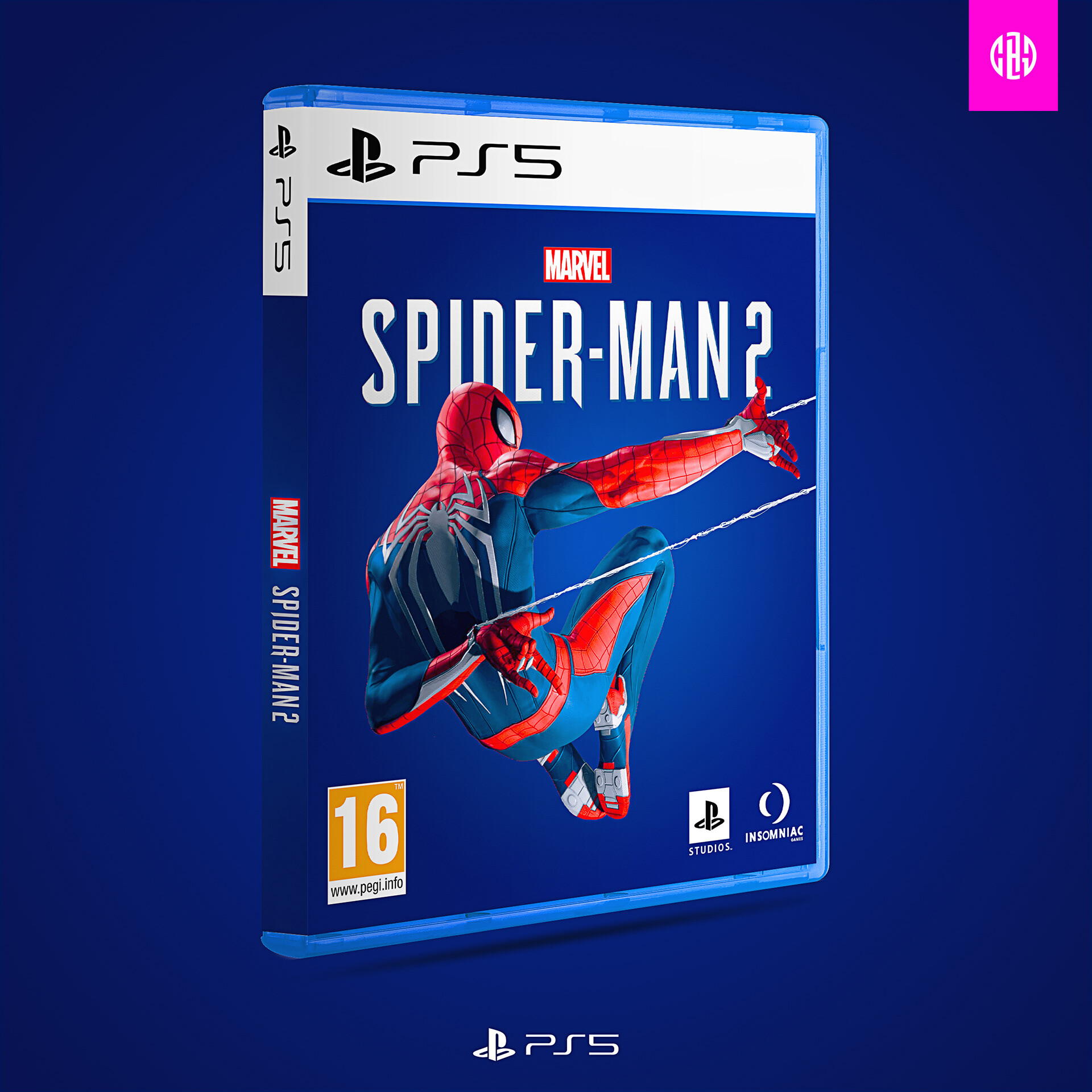 ArtStation Insomniac Games Marvel Spider Man 2 Game Cover Concept