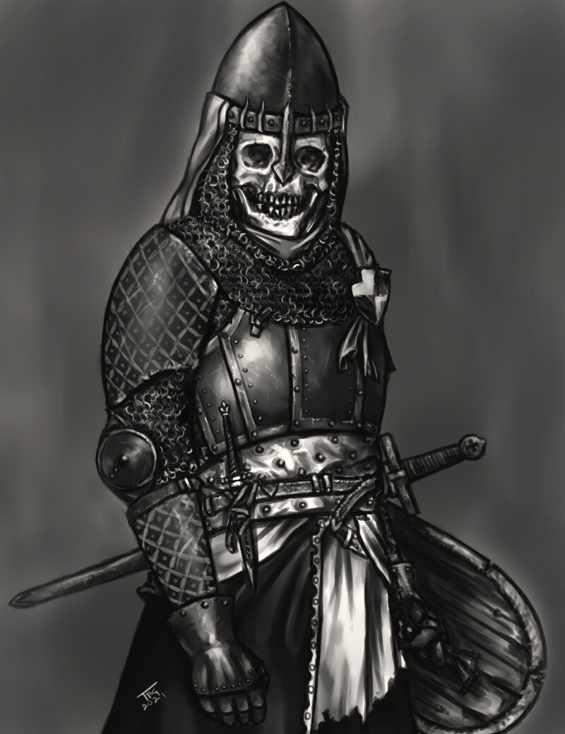 ArtStation - Skeleton Knight