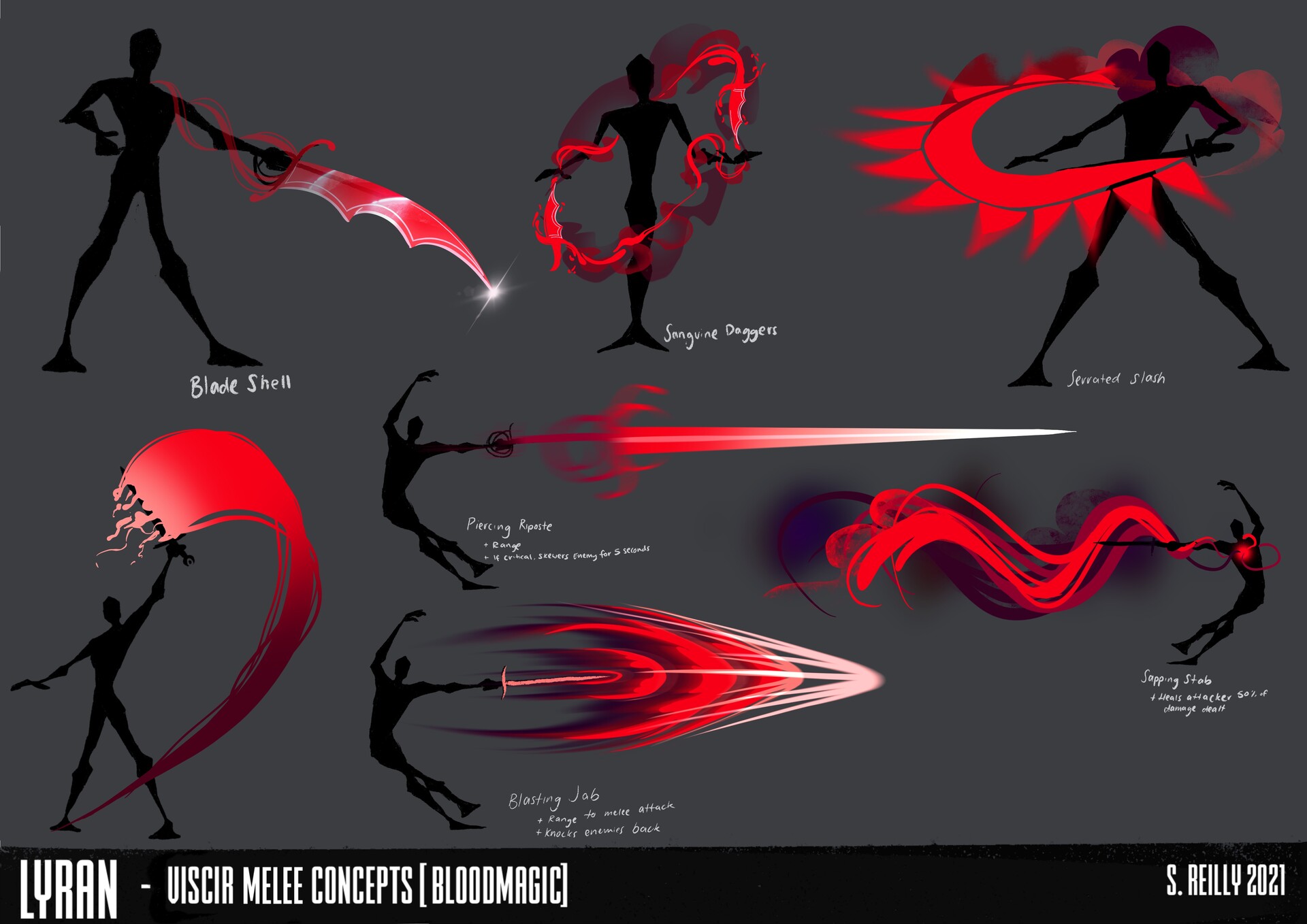 ArtStation Visicir Melee FX Concepts