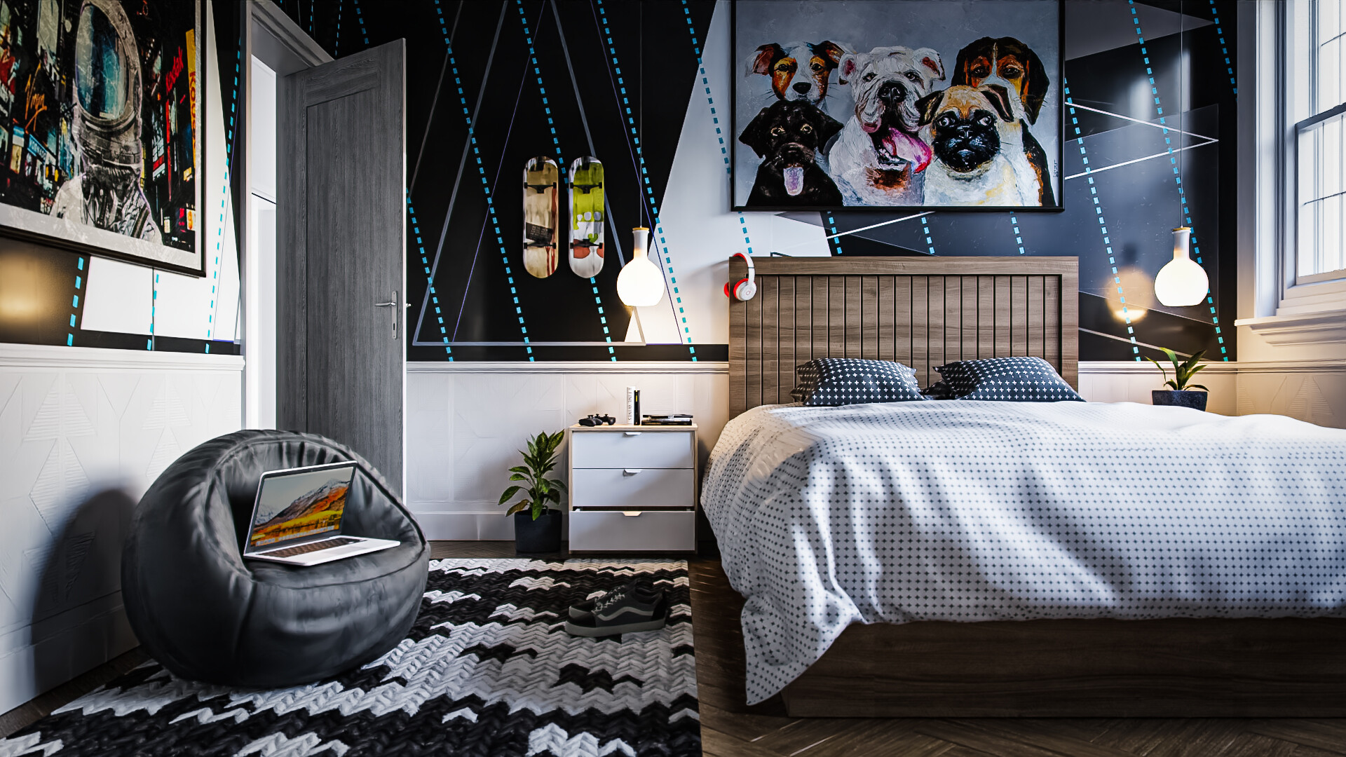 ArtStation - Teen Bedroom