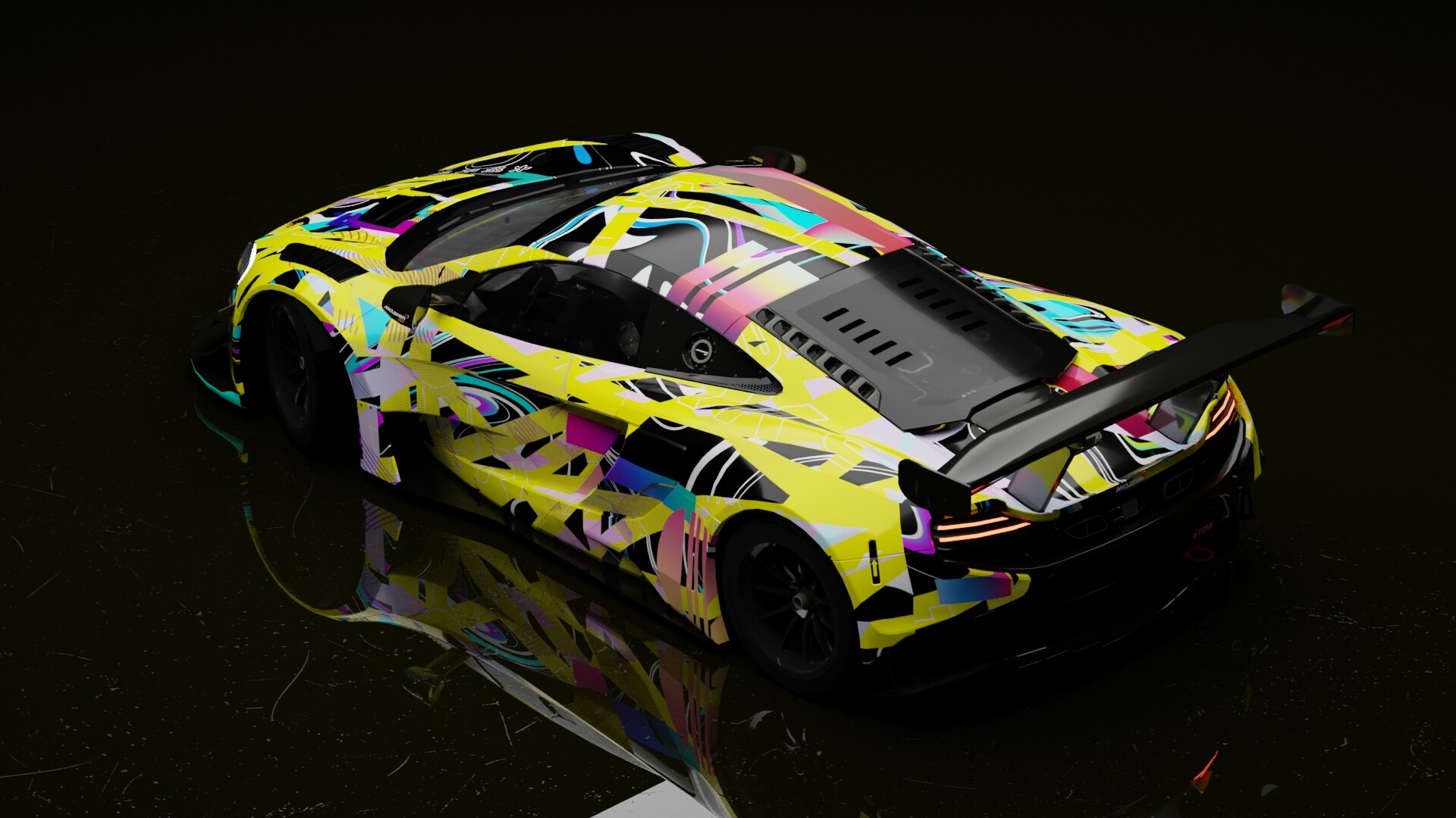 HONGWORKS Design - McLaren 650s GT3 Abstract livery HONGWORKS Design - McLaren 650s GT3 Abstract livery