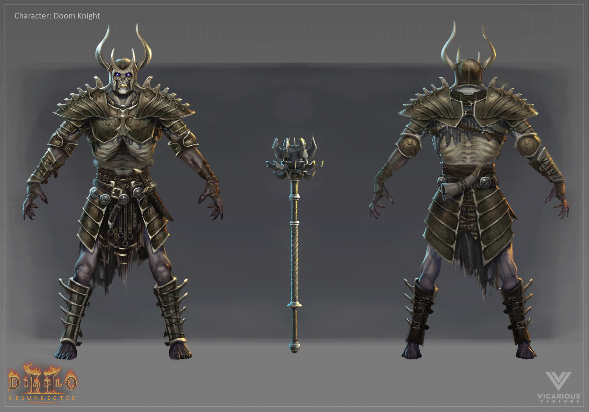 Diablo II Resurrected Concept Art.
