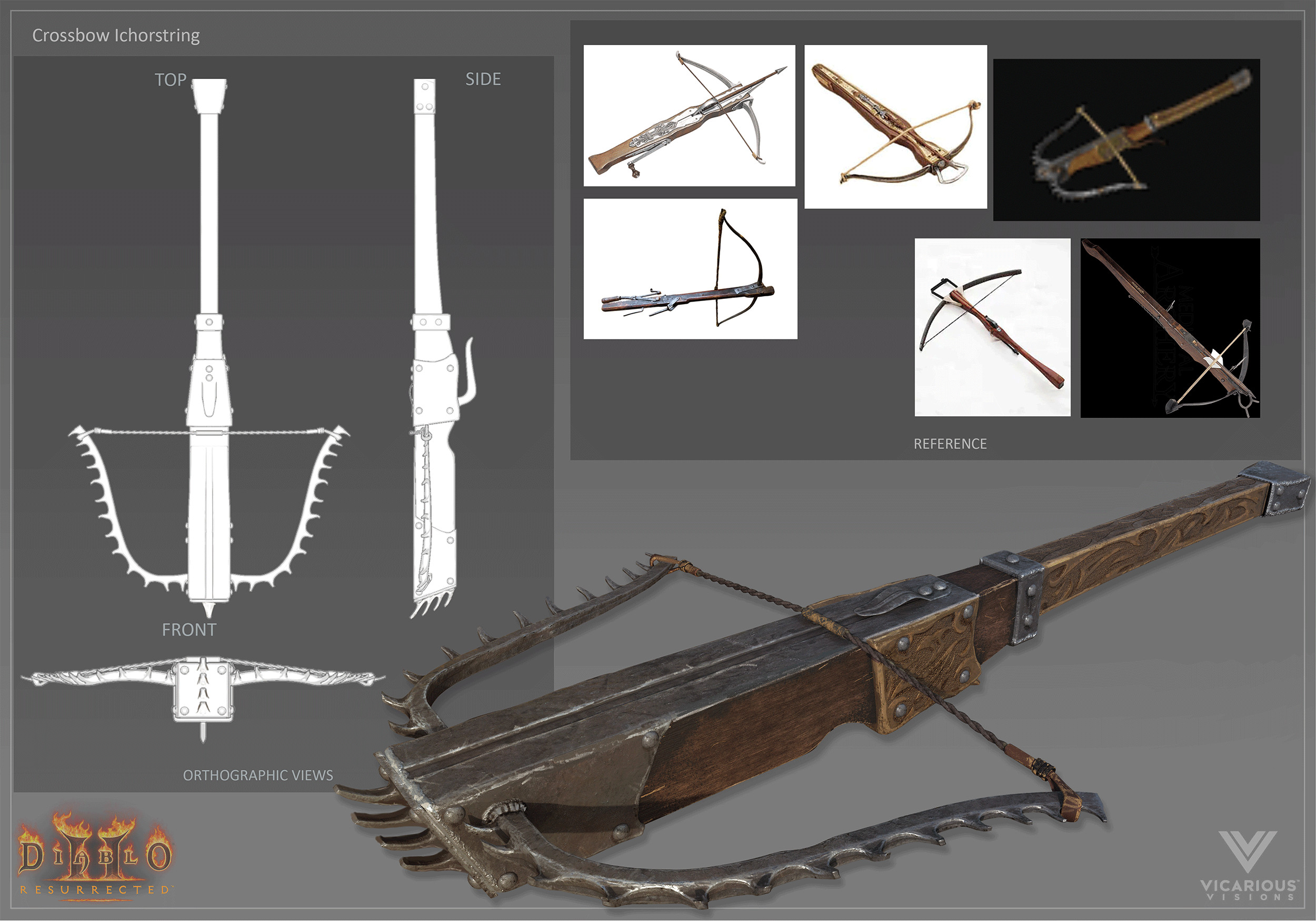 Weapon Concept (2D/3D)