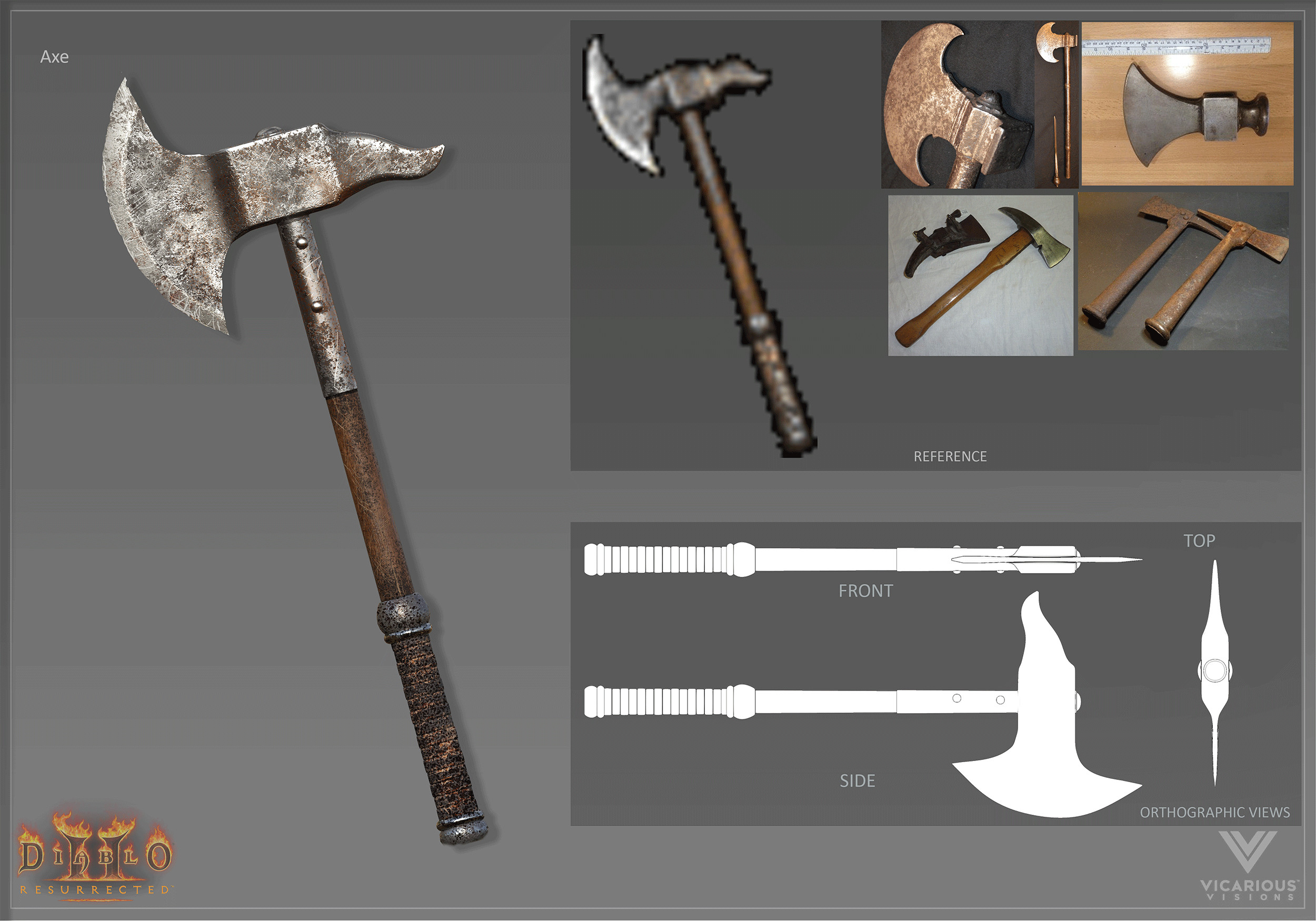Weapon Concept (2D/3D)