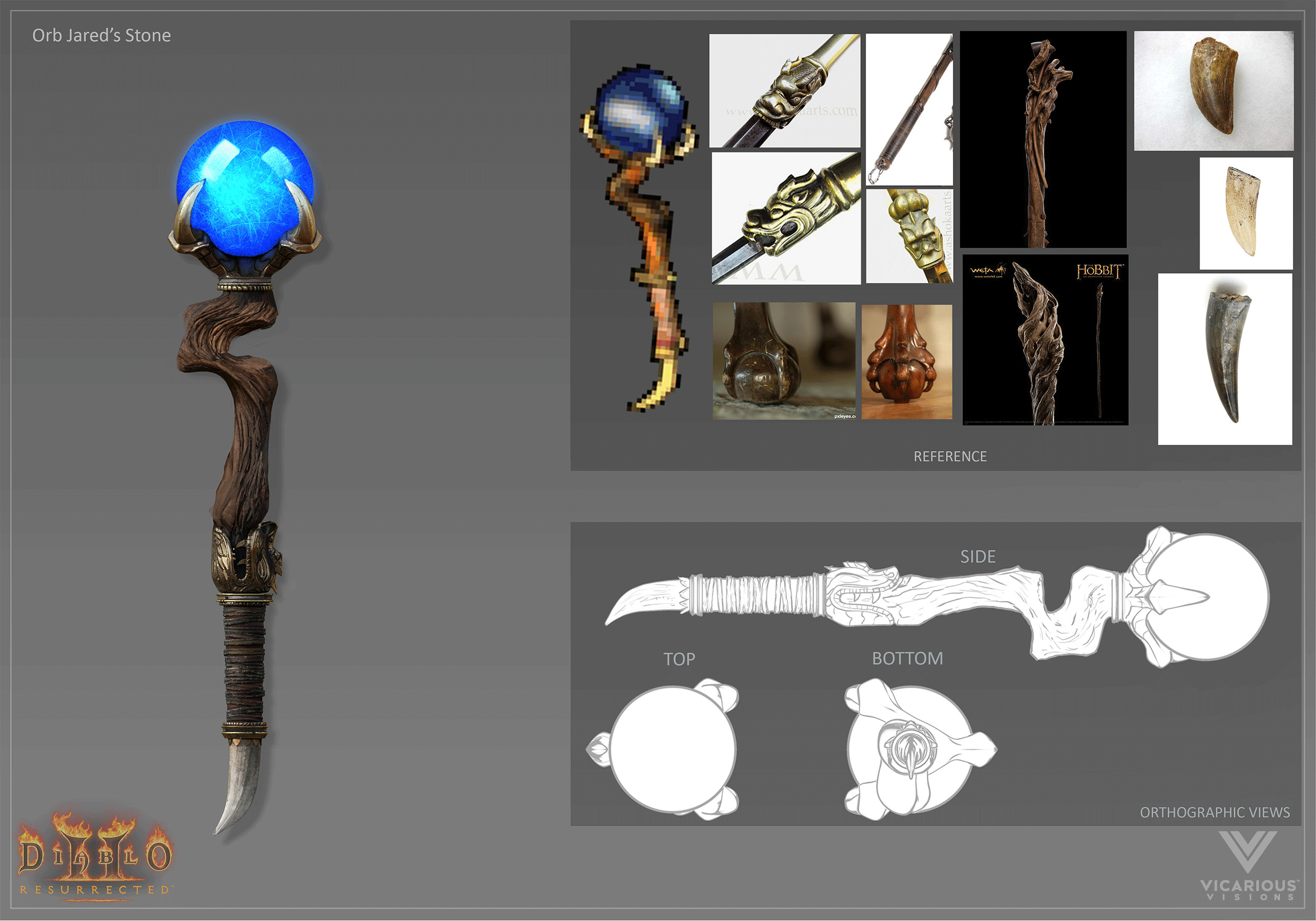 Weapon Concept (2D/3D)