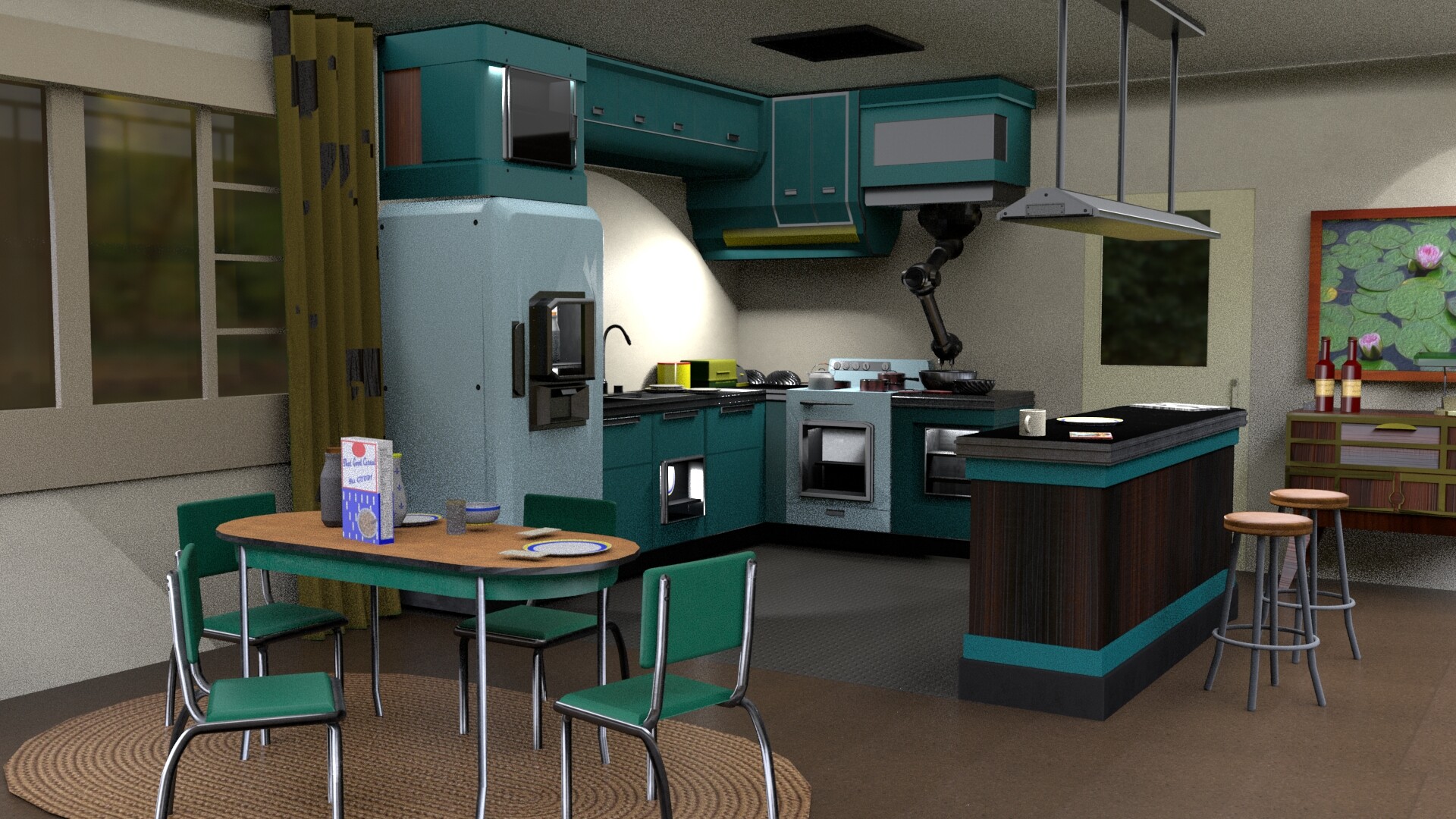 ArtStation - 3D MODELED SCENES