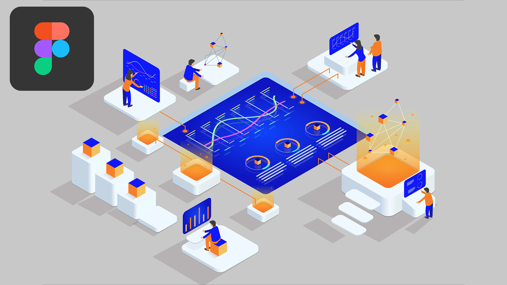 isometric infographic illustrator tutorial