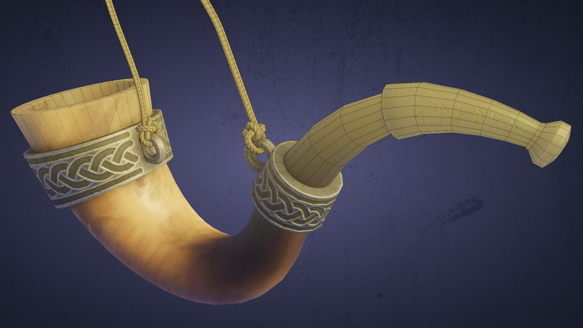 ArtStation - golden horn silver horn