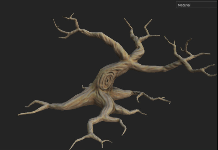 ArtStation - 3D Tree (Dead)