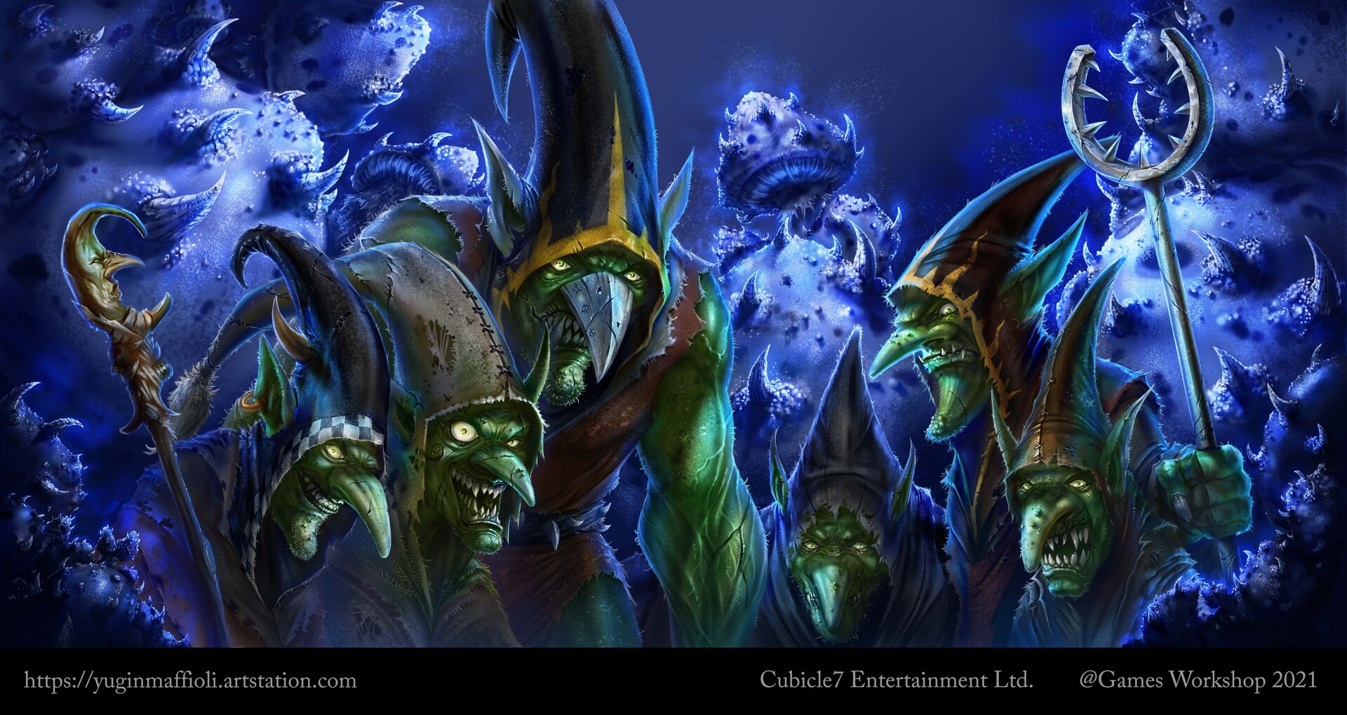 ArtStation - Night Goblin scene