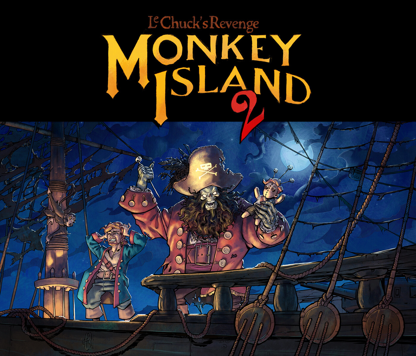 Sea Of Thieves Monkey Island Tribute Poster