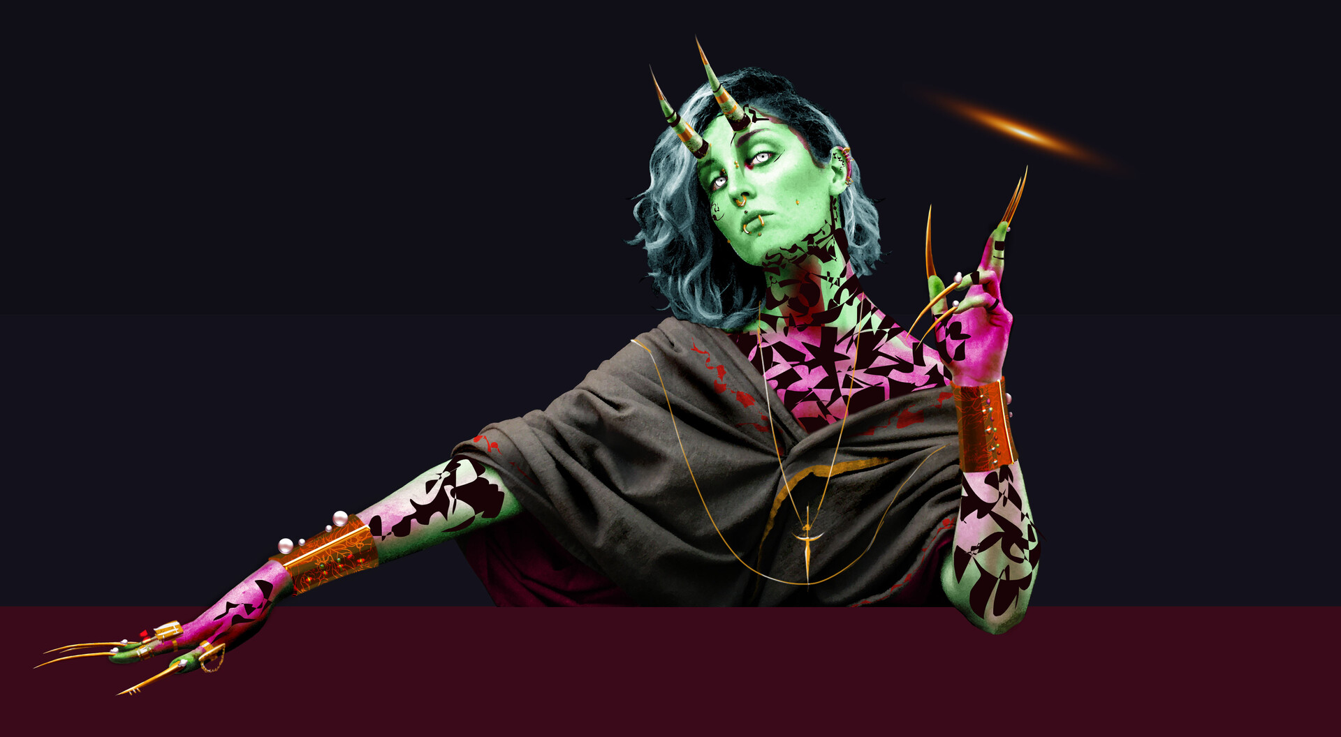 ArtStation - Orc Crime Boss Lady