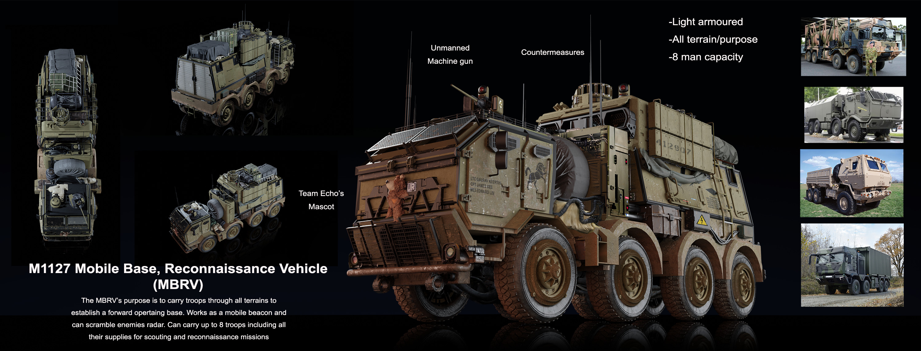 Harry Rowland - M1127 Mobile Base Reconnaissance Vehicle (MBRV)