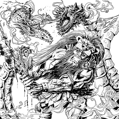 Graham lefroy hurcules vs the hydra low res