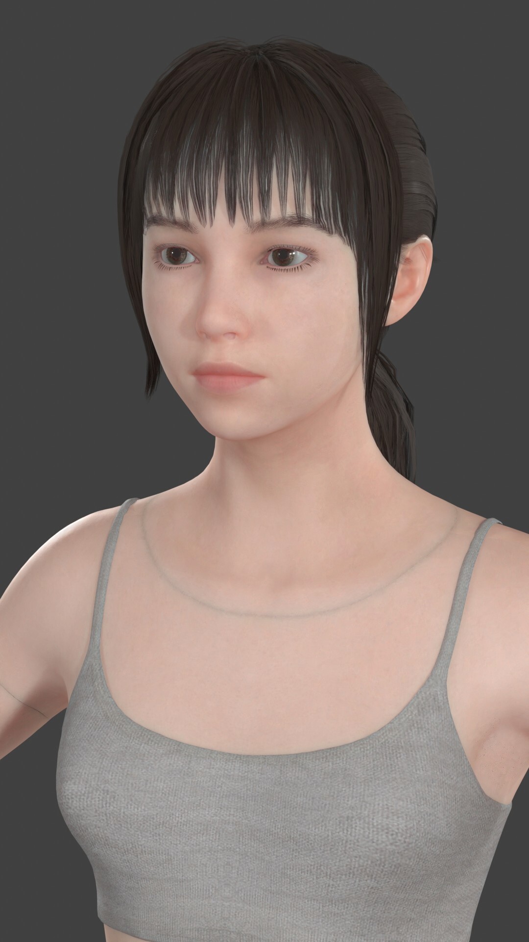 ArtStation - Asian Girl 2 3d model