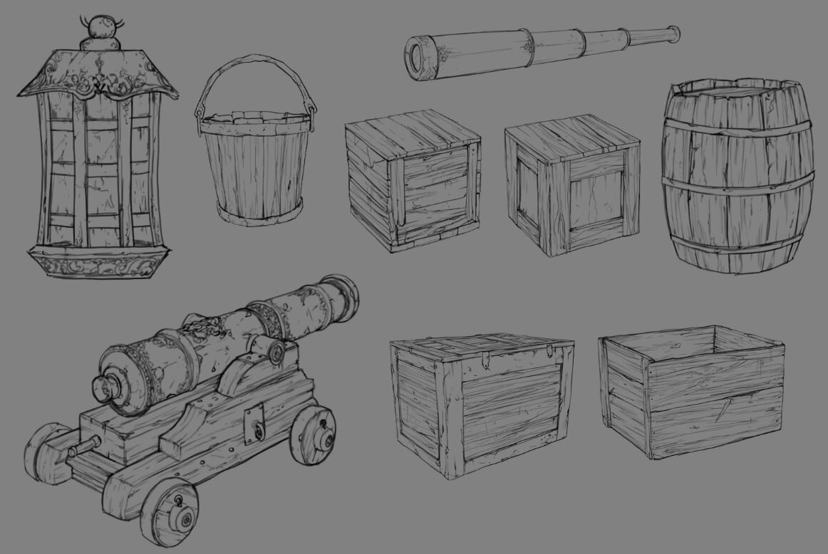 Danny B. Maryniok Outlaw Waves props