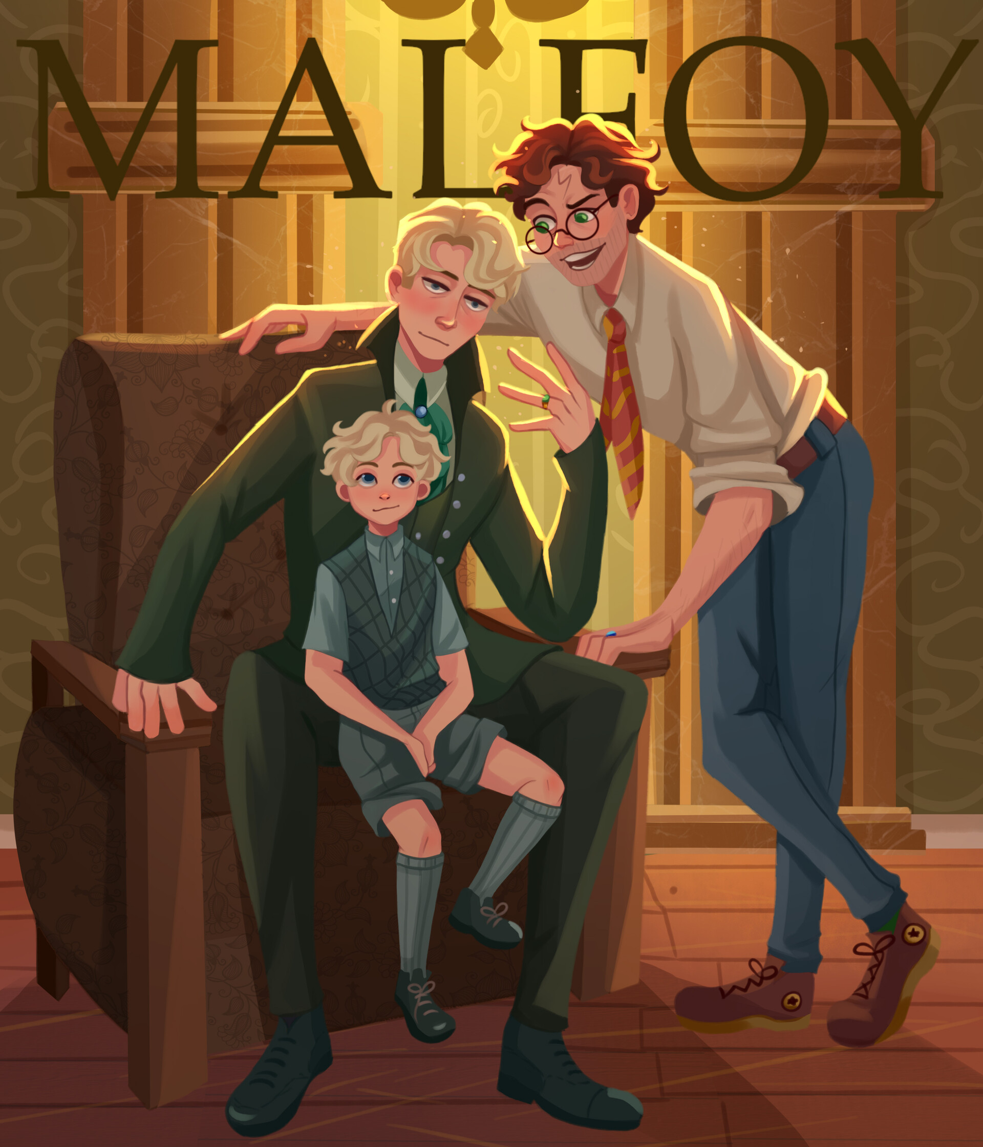 ArtStation Drarry family