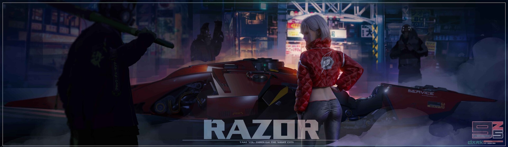 ArtStation Razor Aircraft