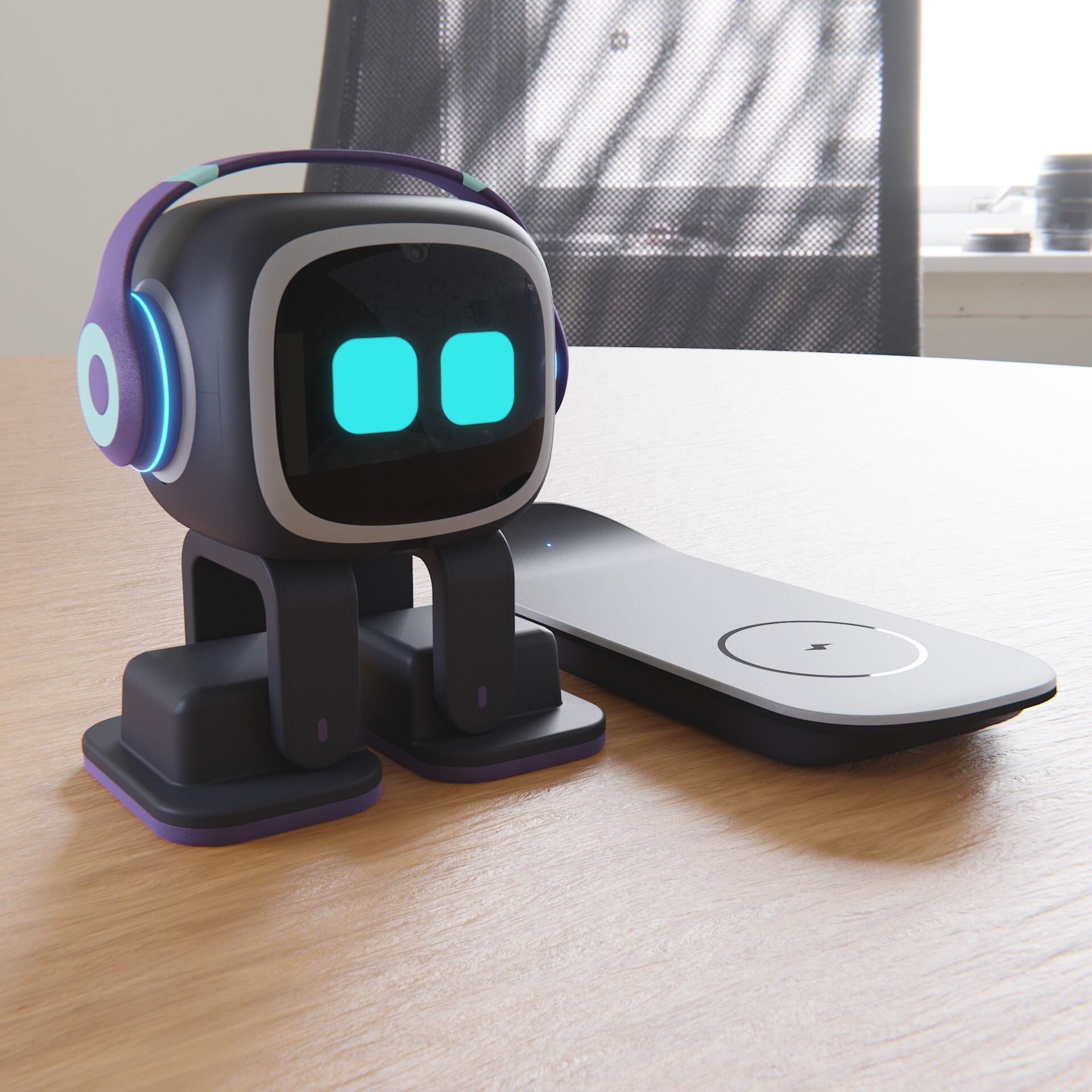 Robot With ChatGPT (Part 3) I Emo Desktop Pet By Living.AI 