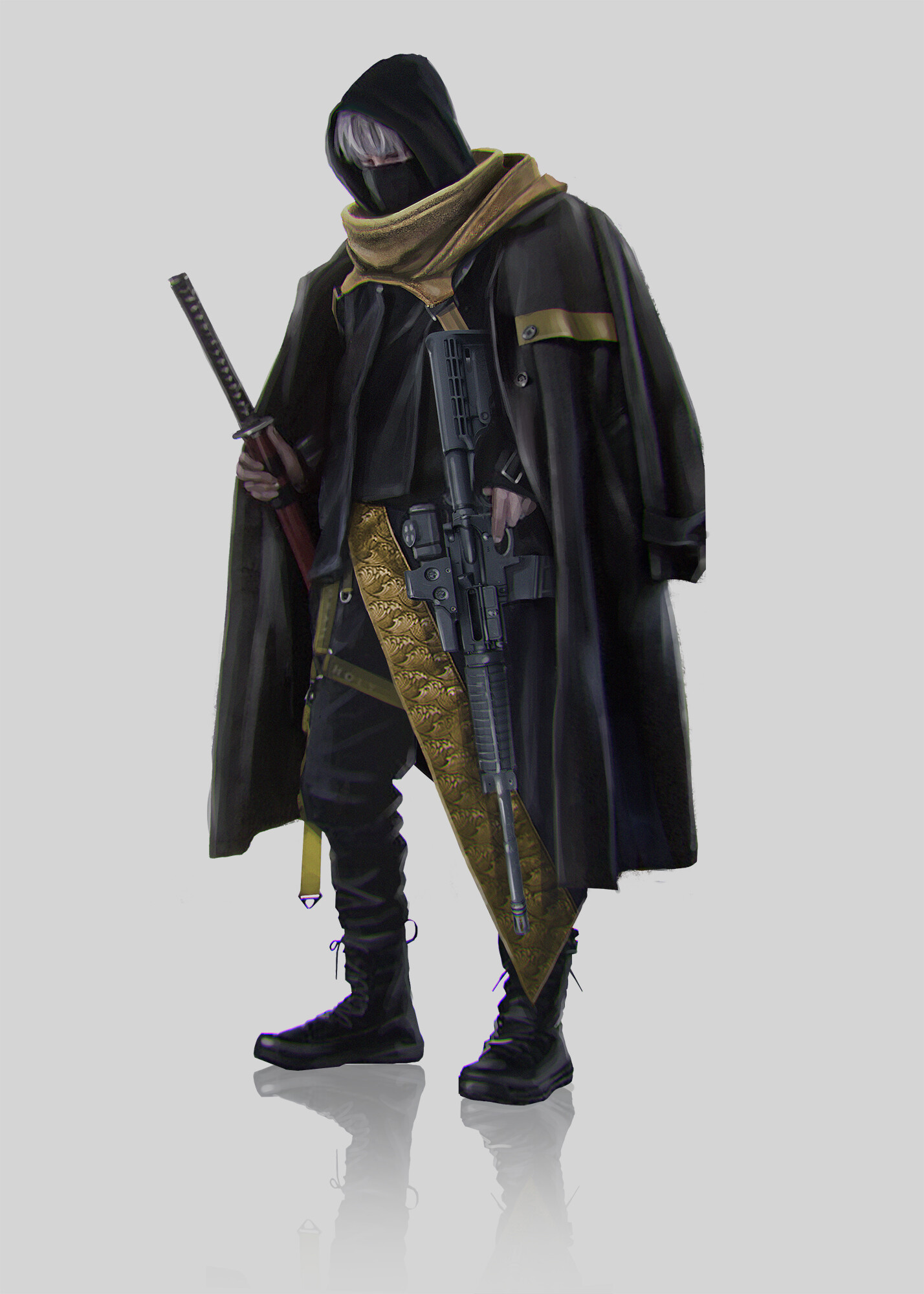 Modern online ninja outfit