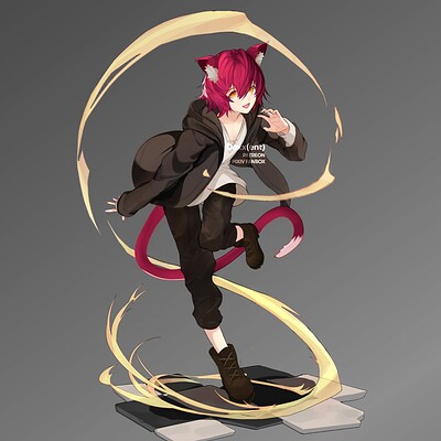 Artstation Anime Character Design Warrior