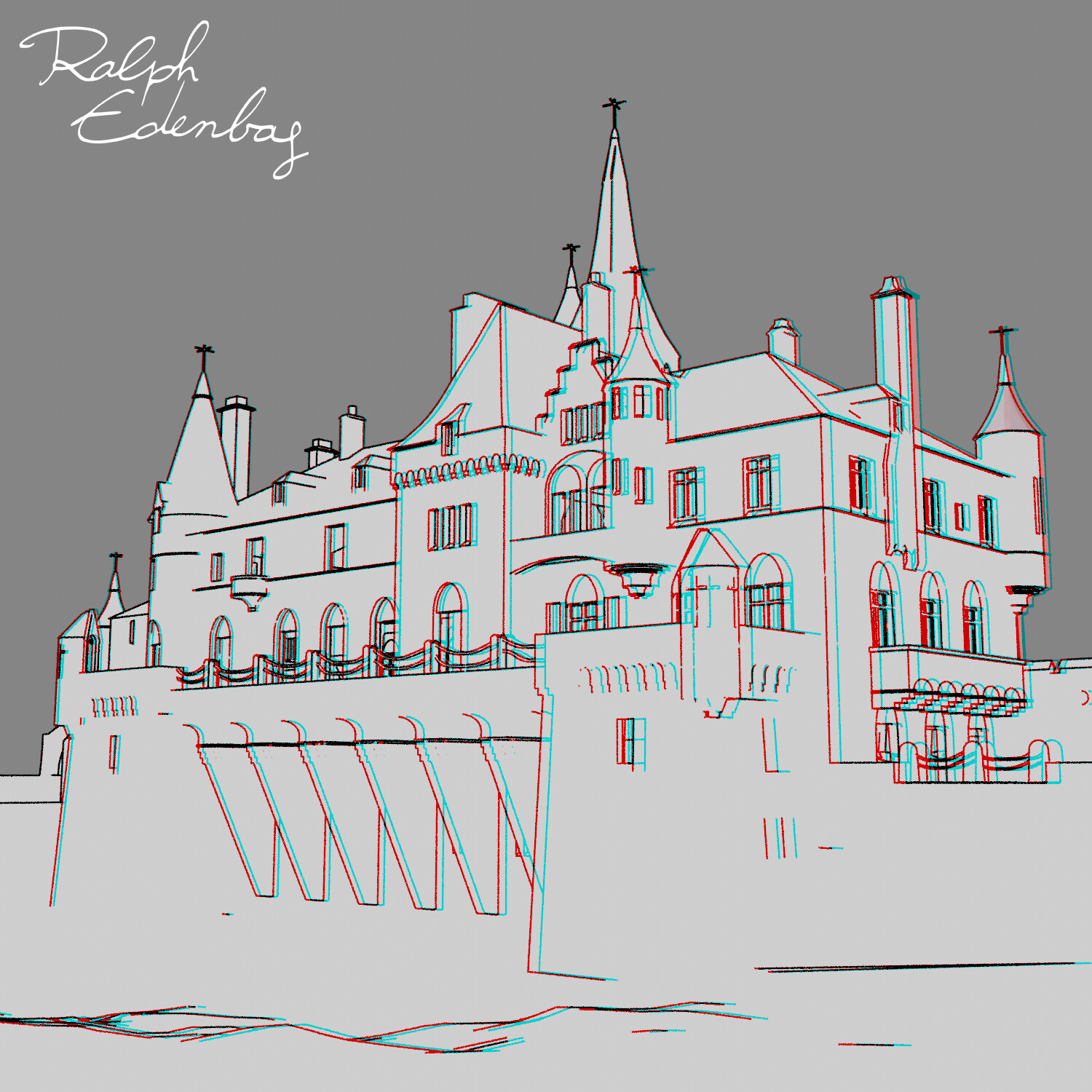 Anaglyph rendering