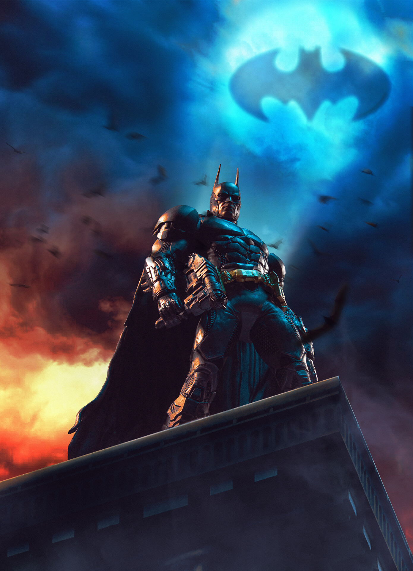 ArtStation - Batman Arkhan Knight DC Comics