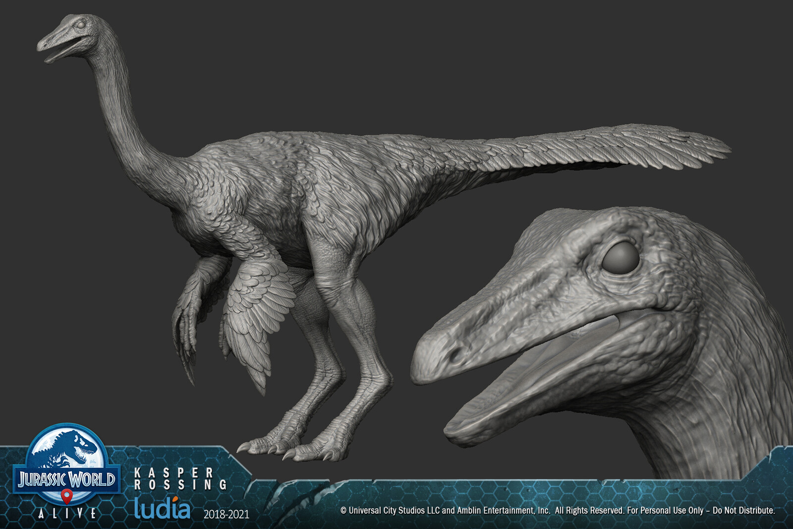 struthiomimus jurassic world alive
