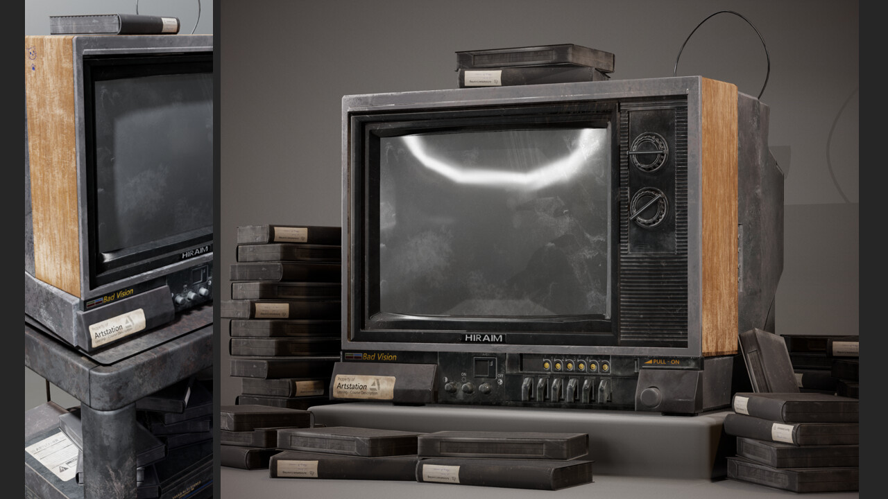 ArtStation - Reproduction of _Realistic Prop Tutorial