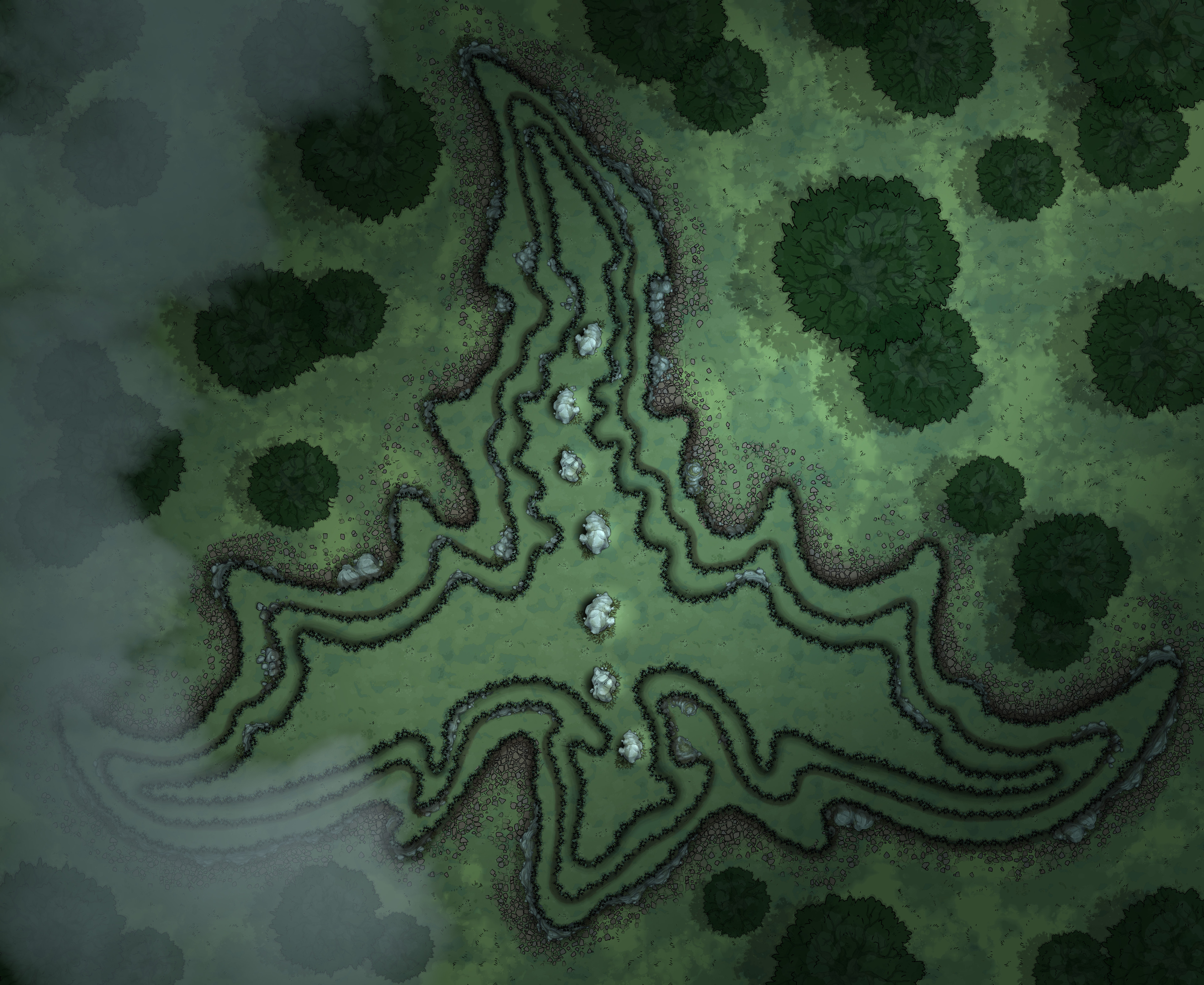Dragon Barrow - Top Level