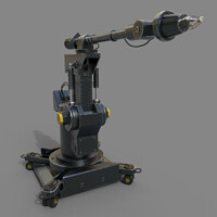 Artstation Robot Walk Vfx Marcelo Alfonso