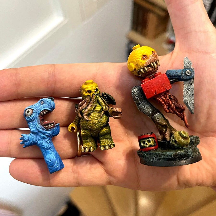 ArtStation - Zombie toys - miniatures