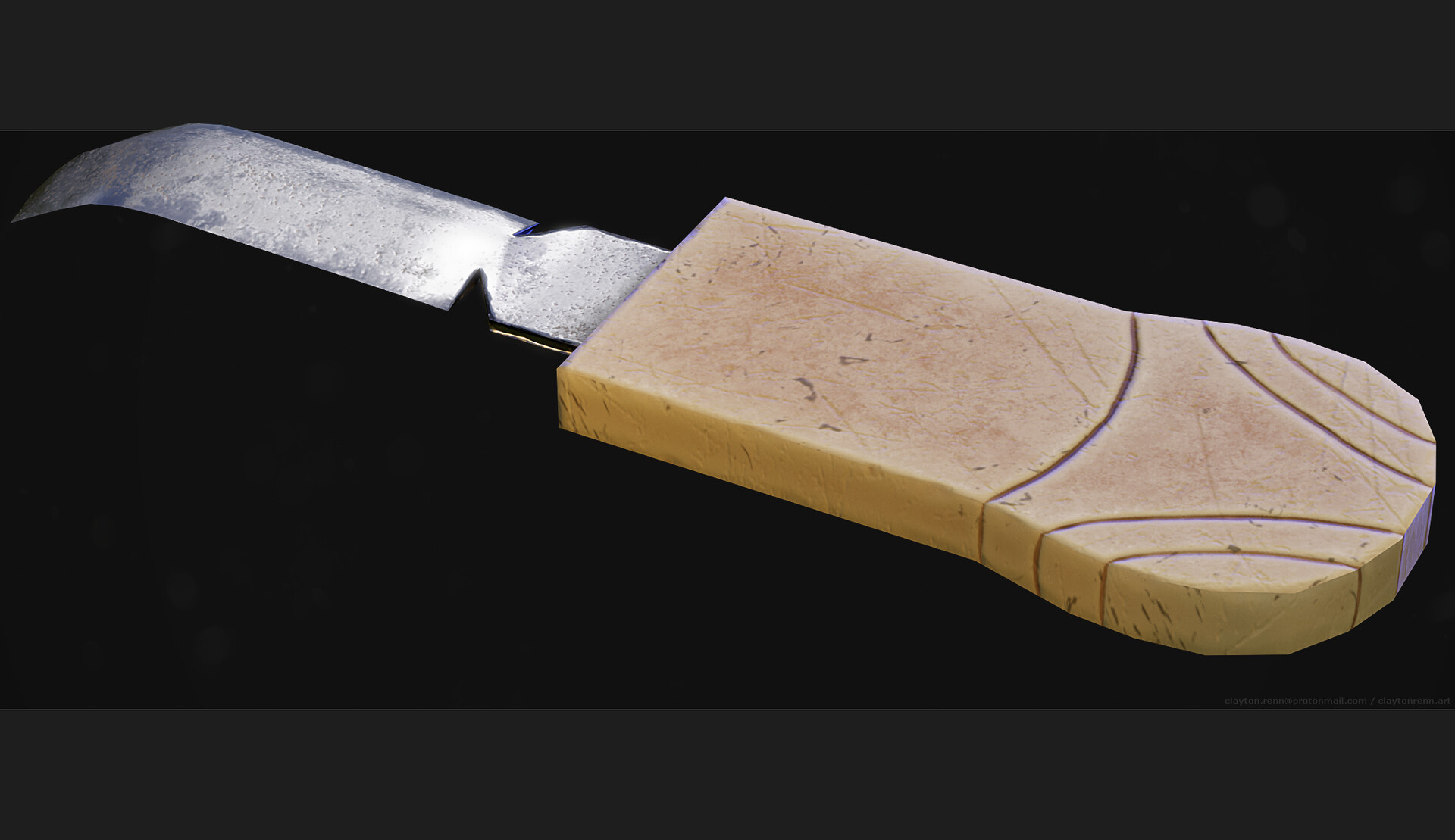 Clayton Renn Bone Carving Tool