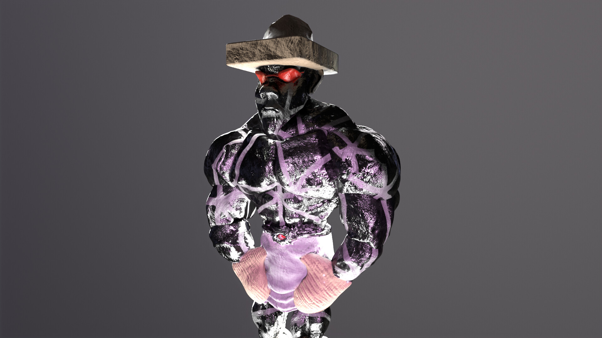 ArtStation Buff Statue