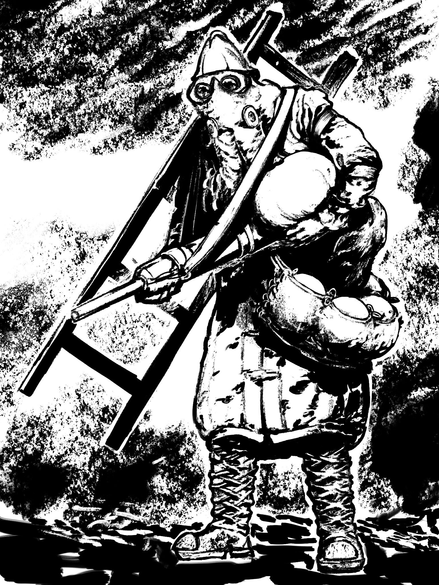 ArtStation Inktober day 4!