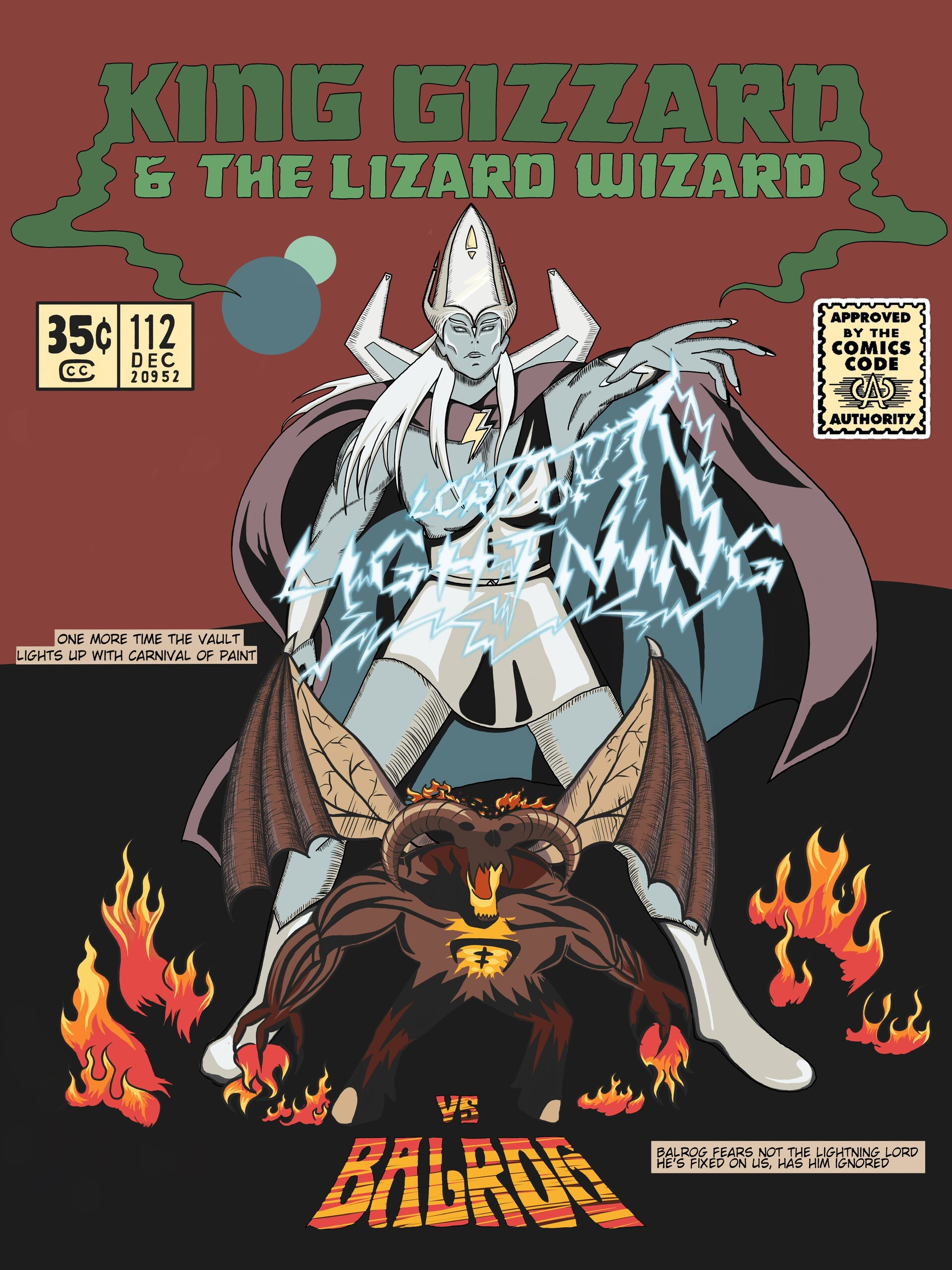 ArtStation - Lord of Lightning vs Balrog