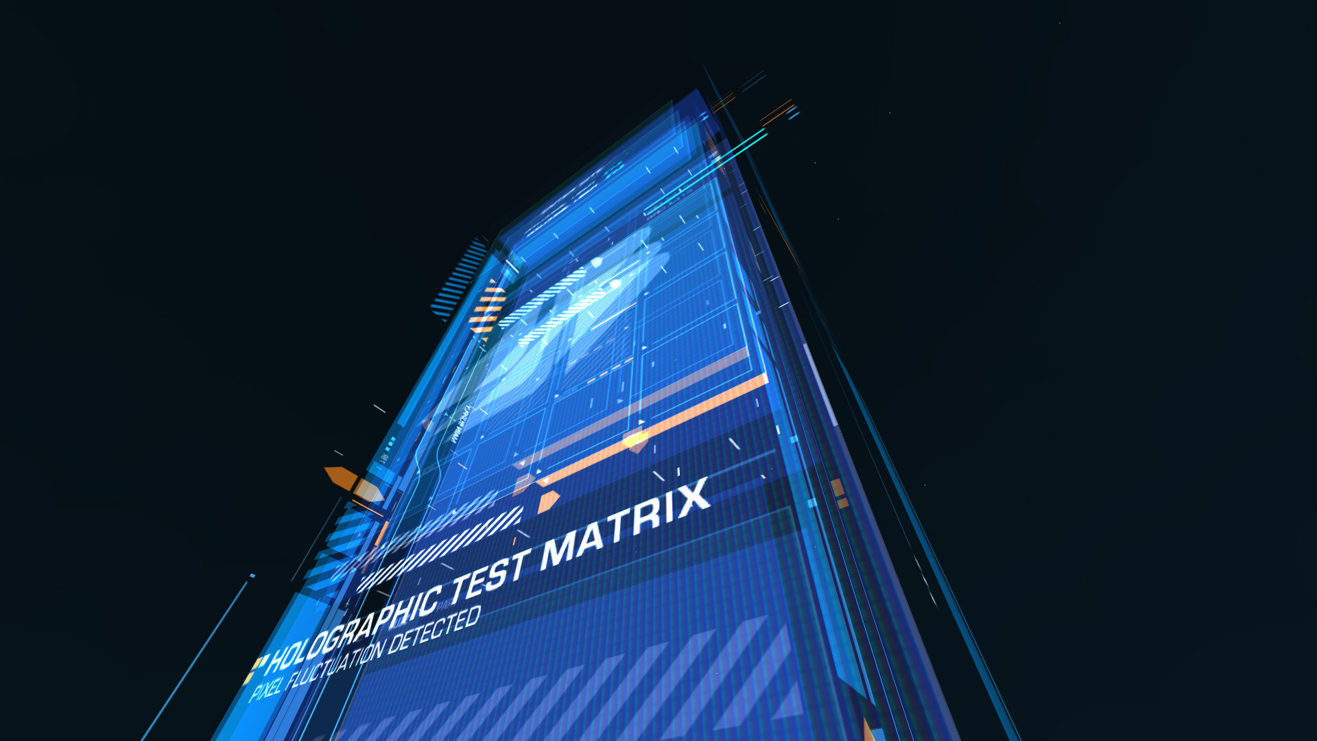 ArtStation - Three.js - holo matrix